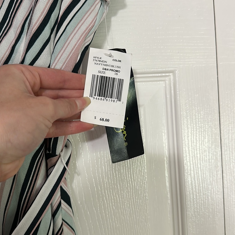 Striped Ruffle Dress - Picture 4 of 7